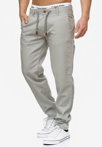 INDICODE JEANS Regular Broek 'Veneto' in Grijs