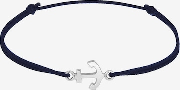 ELLI Armband 'Anker' in Blauw: voorkant