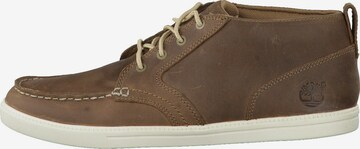 TIMBERLAND Sportlicher Schnürschuh 'EK Newmarket LP Chukka' in Braun