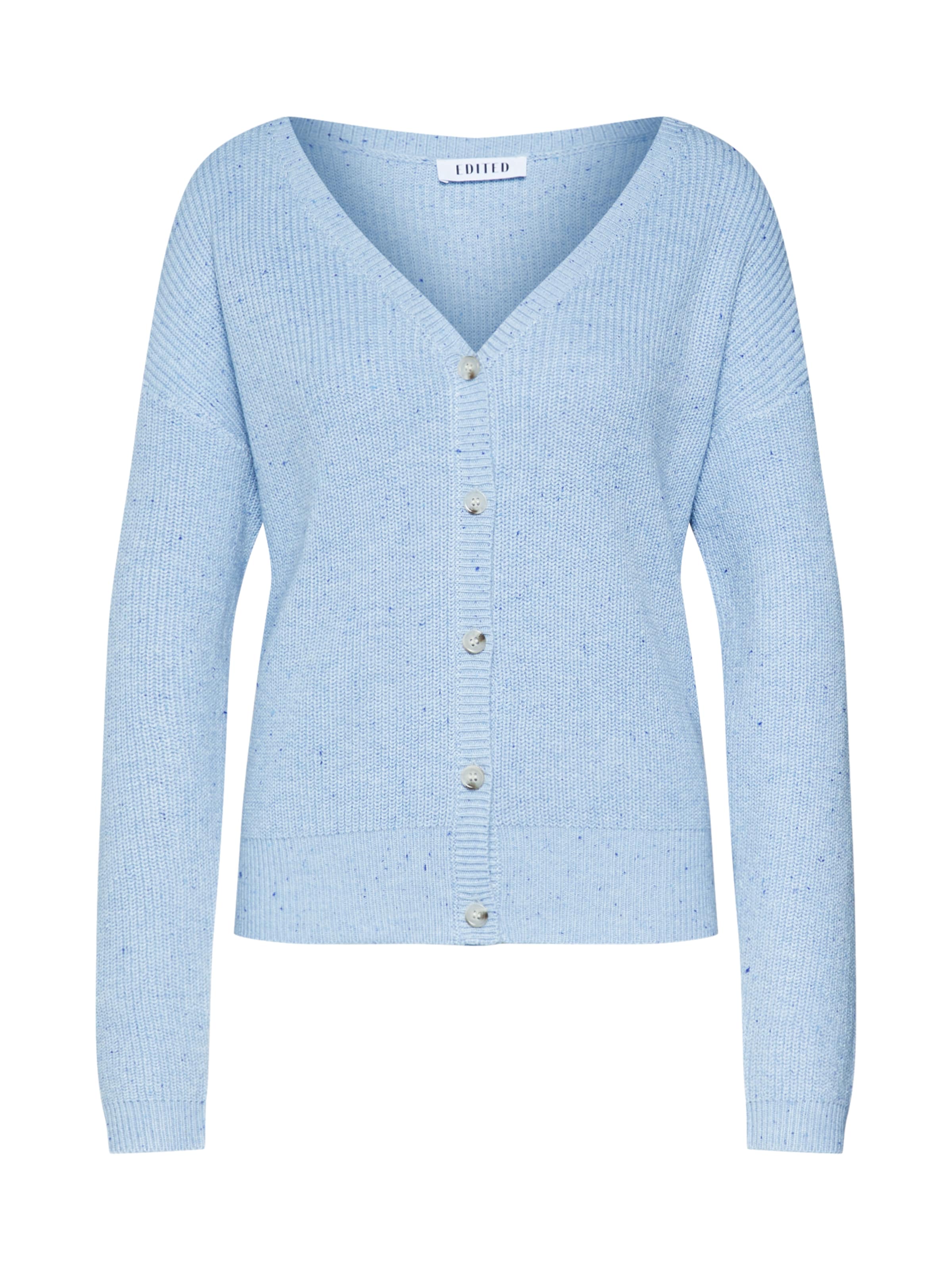 EDITED - Gebreid vest 'Brady' in de kleur Lichtblauw