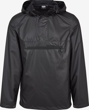 Urban Classics Between-Season Jacket in Black: front