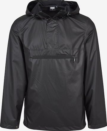 Urban Classics Between-Season Jacket in Black: front