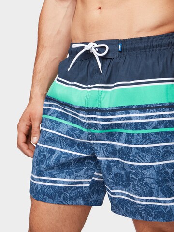 TOM TAILOR Badeshorts 'Mick' in Blau