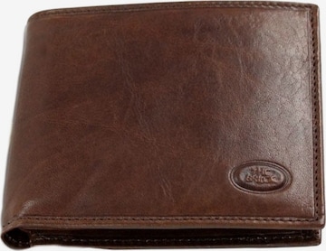 The Bridge Wallet 'Story Uomo' in Brown: front