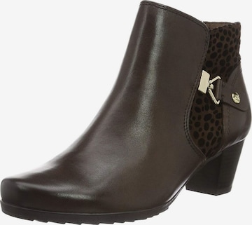 CAPRICE Booties in Brown: front