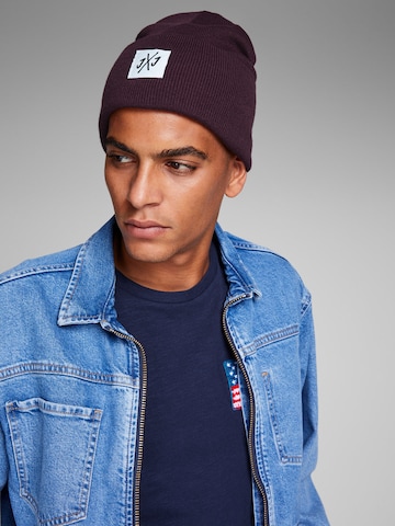 Bonnet JACK & JONES en rouge