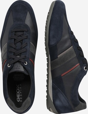 GEOX Platform trainers 'Wells' in Blue