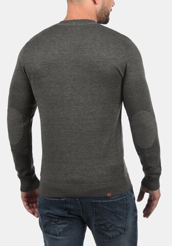 BLEND Strickpullover 'Lars' in Grau