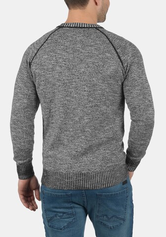 !Solid Strickpullover 'Thiago' in Grau