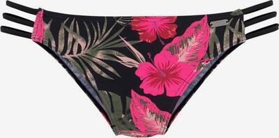 Pantaloncini per bikini LASCANA di colore rosa / nero, Visualizzazione prodotti