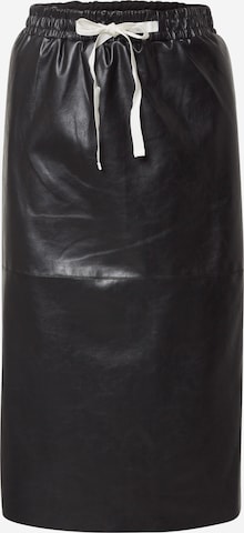 Designers Remix Skirt 'Mari Midi Skirt' in Black: front