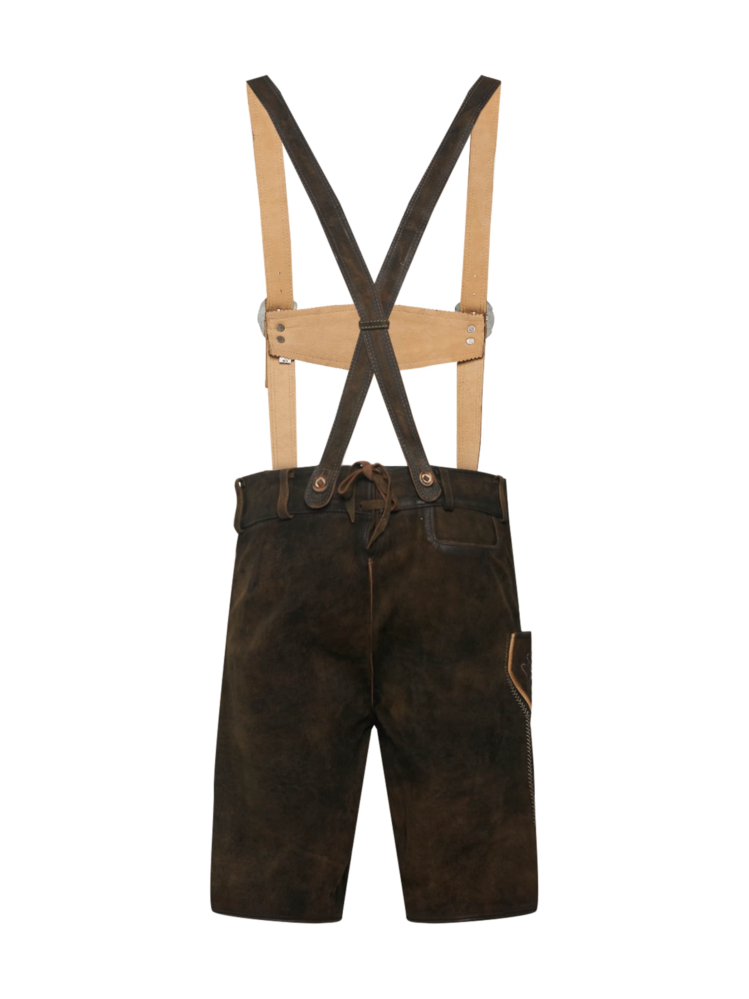 Slimfit Pantaloni per costume tradizionale 'Beppo4' di STOCKERPOINT in marrone