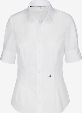 SEIDENSTICKER Blouse 'Schwarze Rose' in White: front