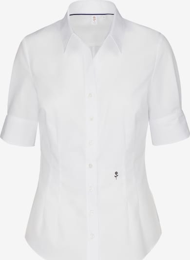 Bluză 'Schwarze Rose' SEIDENSTICKER pe alb, Vizualizare produs