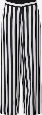 Loosefit Pantaloni de la ESPRIT pe negru: față