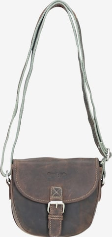 Greenland Nature Shoulder Bag in Brown: front