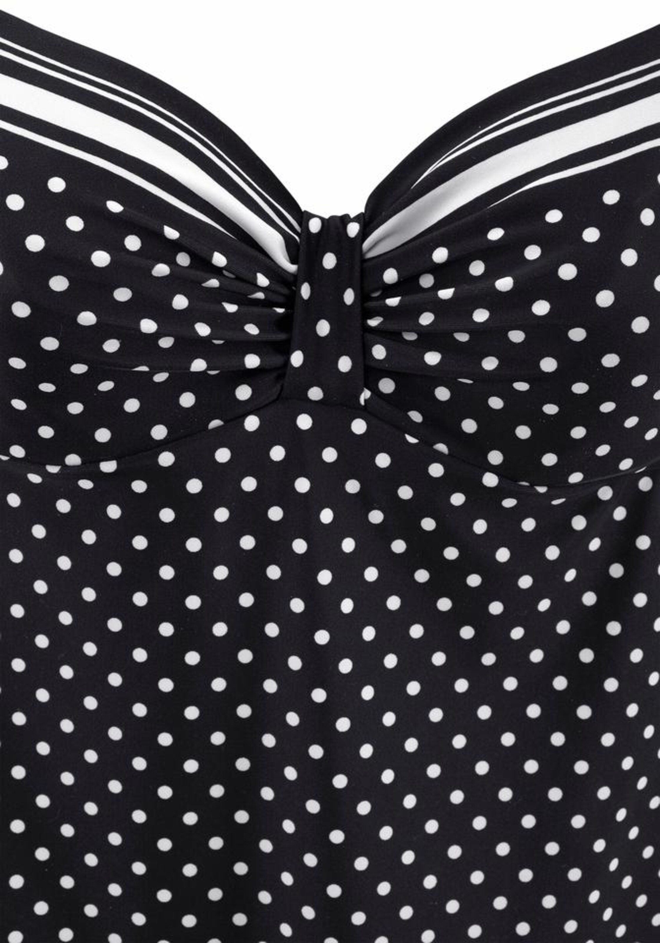 LASCANA Bygelfri Tankinitopp i svart