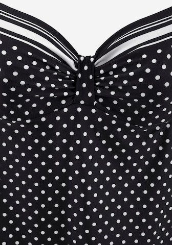 Bustieră Tankini top de la LASCANA pe negru