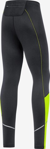 GORE WEAR Slim fit Workout Pants 'R3 Thermo' in Black