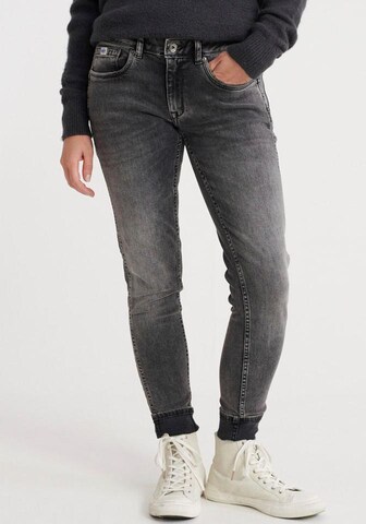 Superdry Skinny Jeans in Schwarz: predná strana