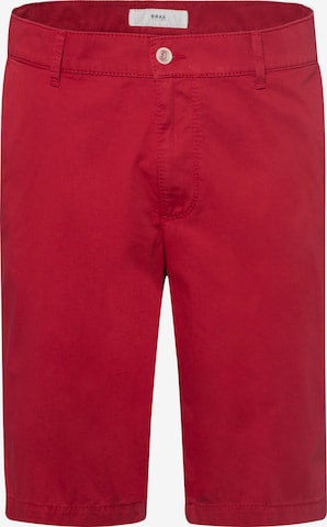 BRAX Chino 'Bozen' in Rood: voorkant