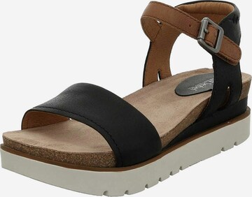 JOSEF SEIBEL Sandals in Black: front