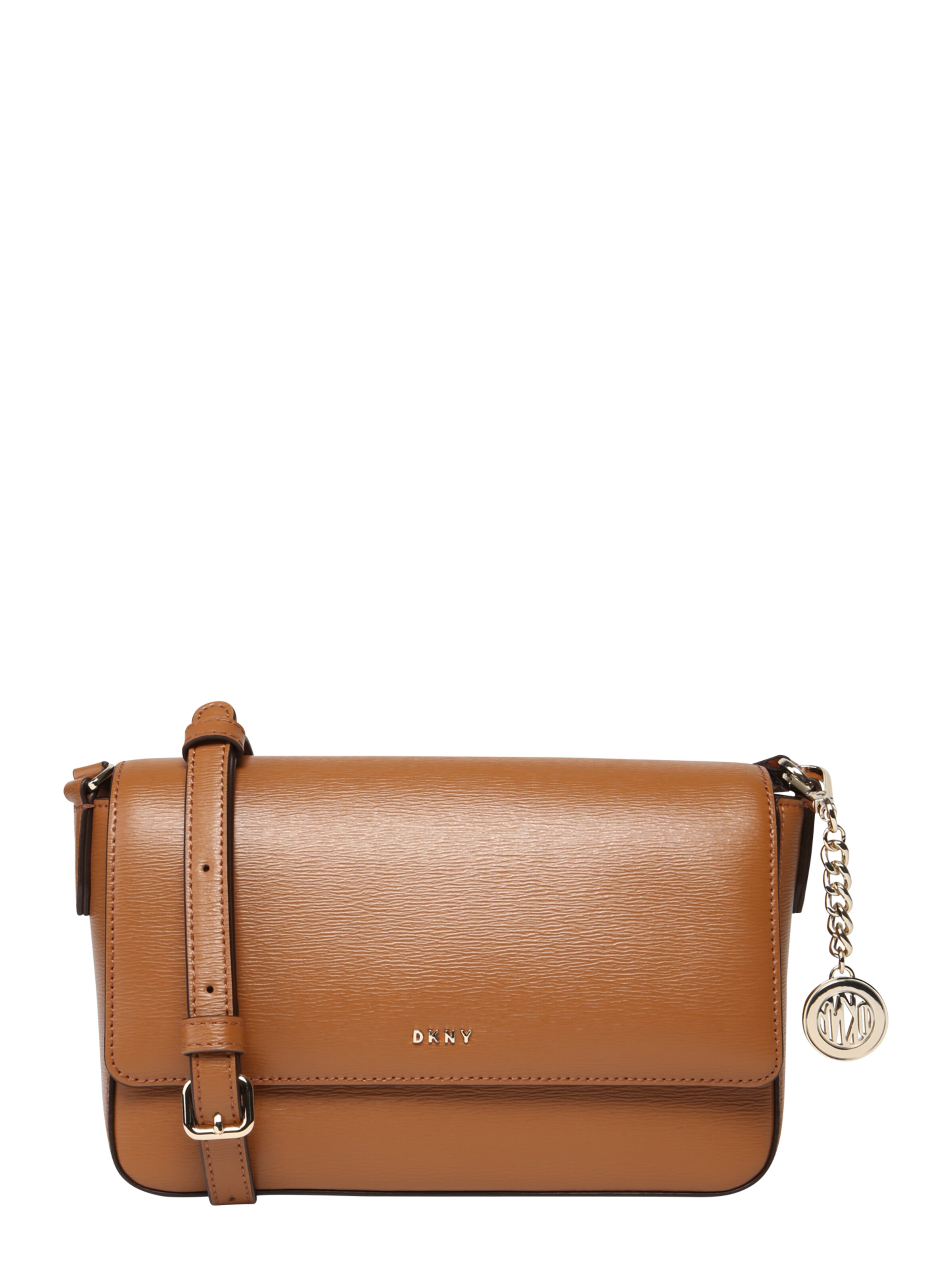 DKNY - Schoudertas 'BRYANT-MD FLAP XBODY' in de kleur Bruin