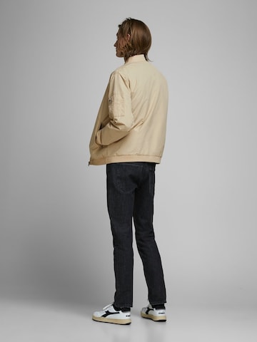 JACK & JONES Regular Fit Jacke in Beige