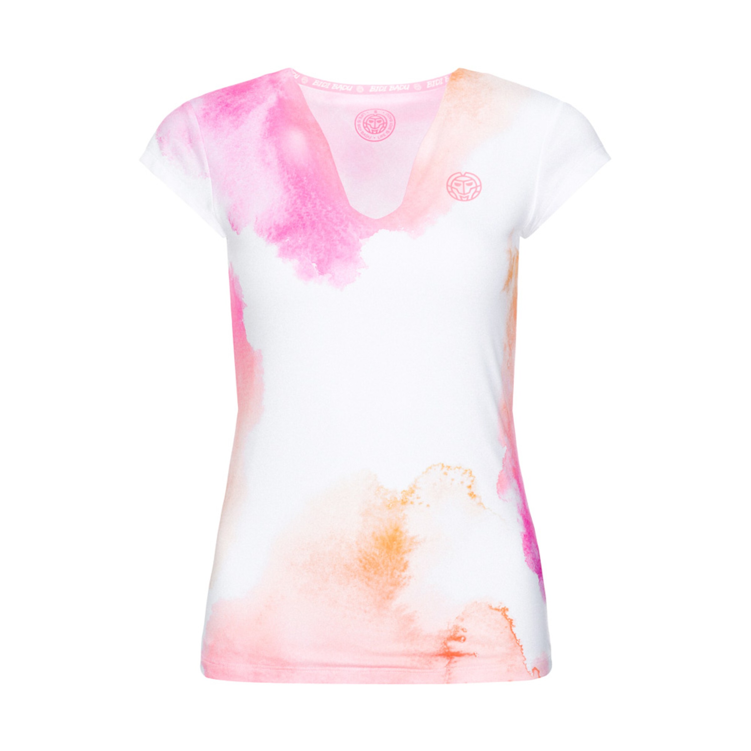 BIDI BADU - T-Shirt 'Bella 2.0 Tech' in koralle