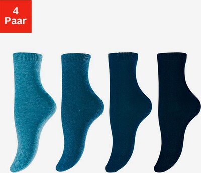 LAVANA Socken in kobaltblau / himmelblau / neonblau / dunkelblau, Produktansicht