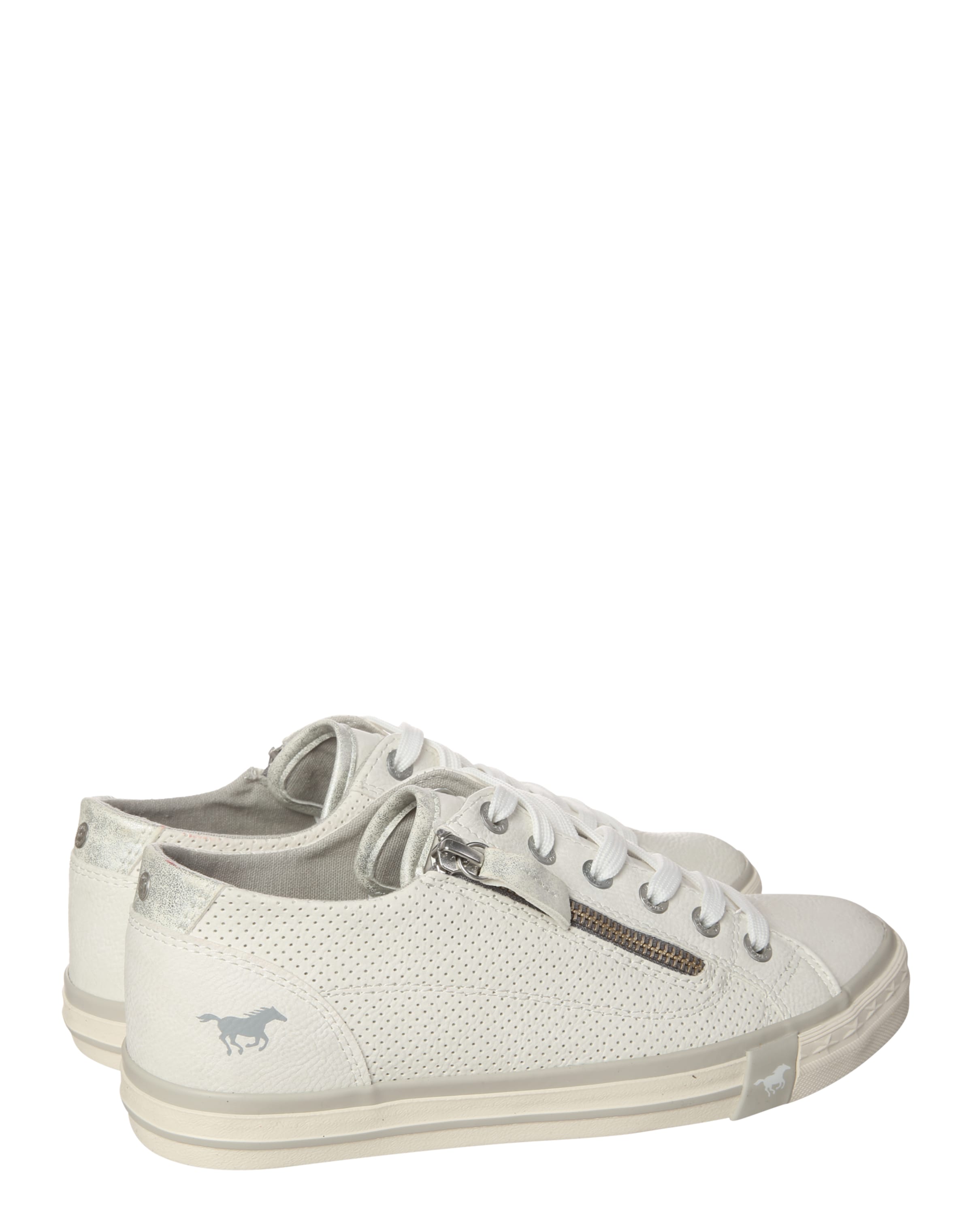 MUSTANG Sneaker in Weiß: Rückseite