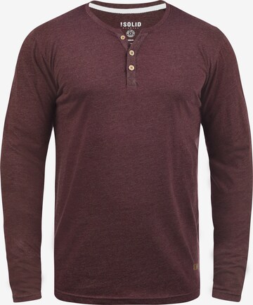 !Solid Shirt 'Volko' in Rood: voorkant