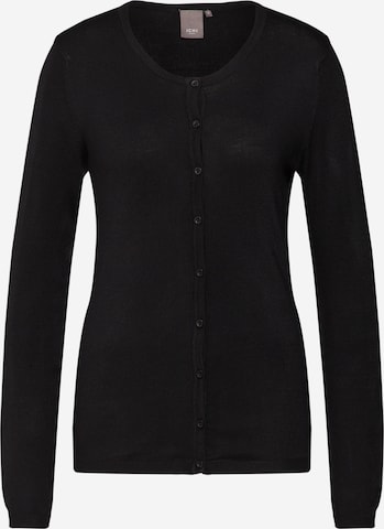 ICHI Knit Cardigan 'Mafa' in Black: front