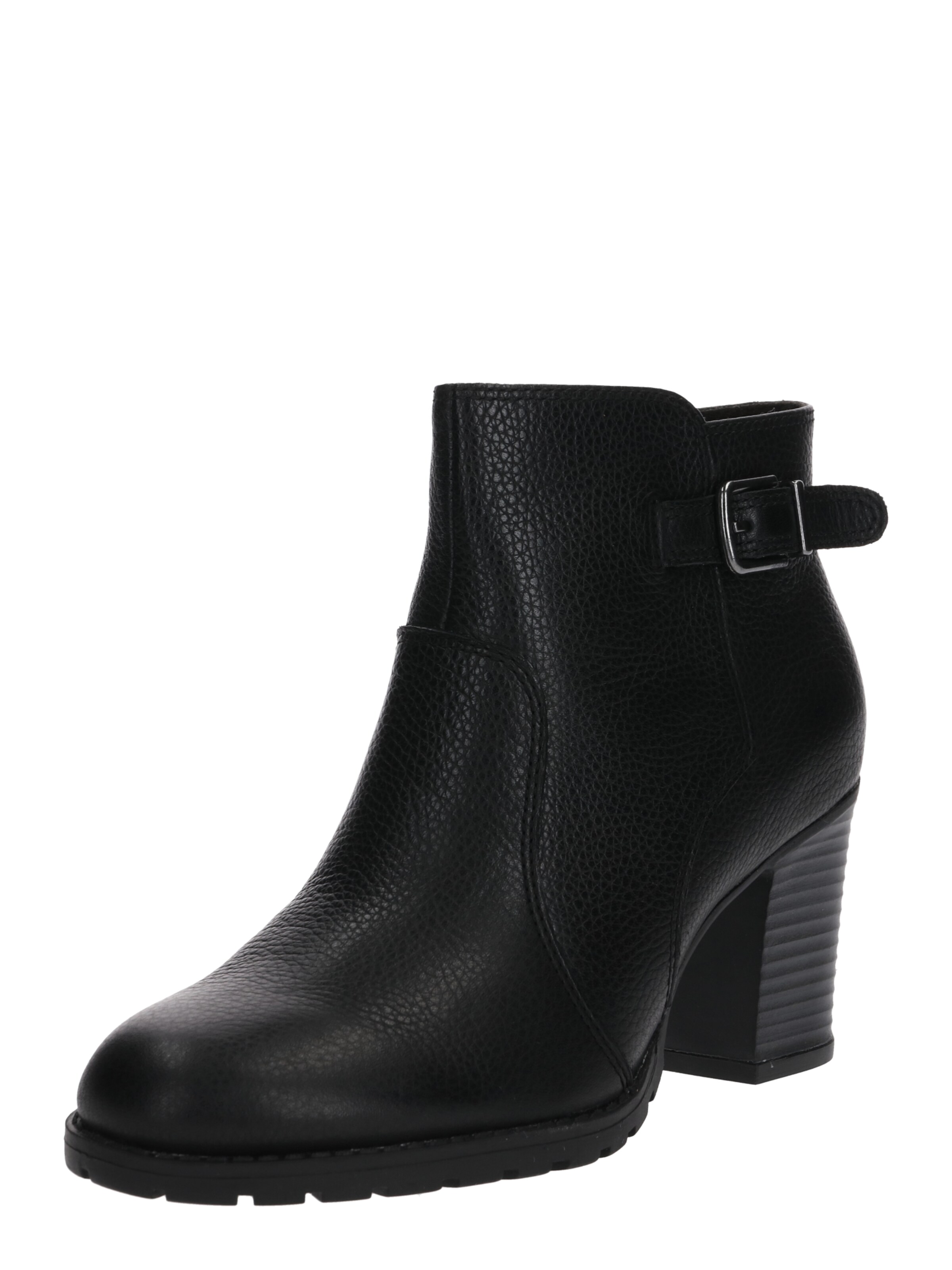 CLARKS - Enkellaarsjes 'Verona Gleam' in de kleur Zwart