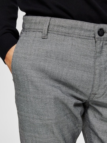 Coupe slim Pantalon chino SELECTED HOMME en gris