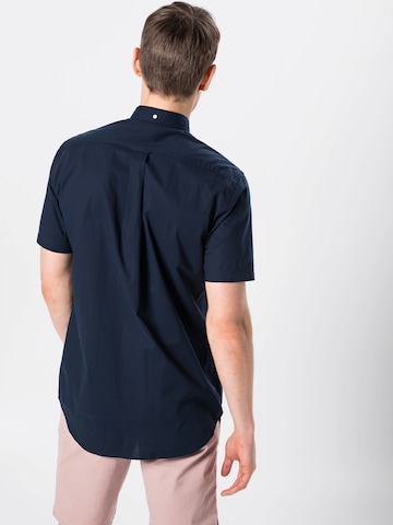 GANT Comfort fit Button Up Shirt in Blue: back