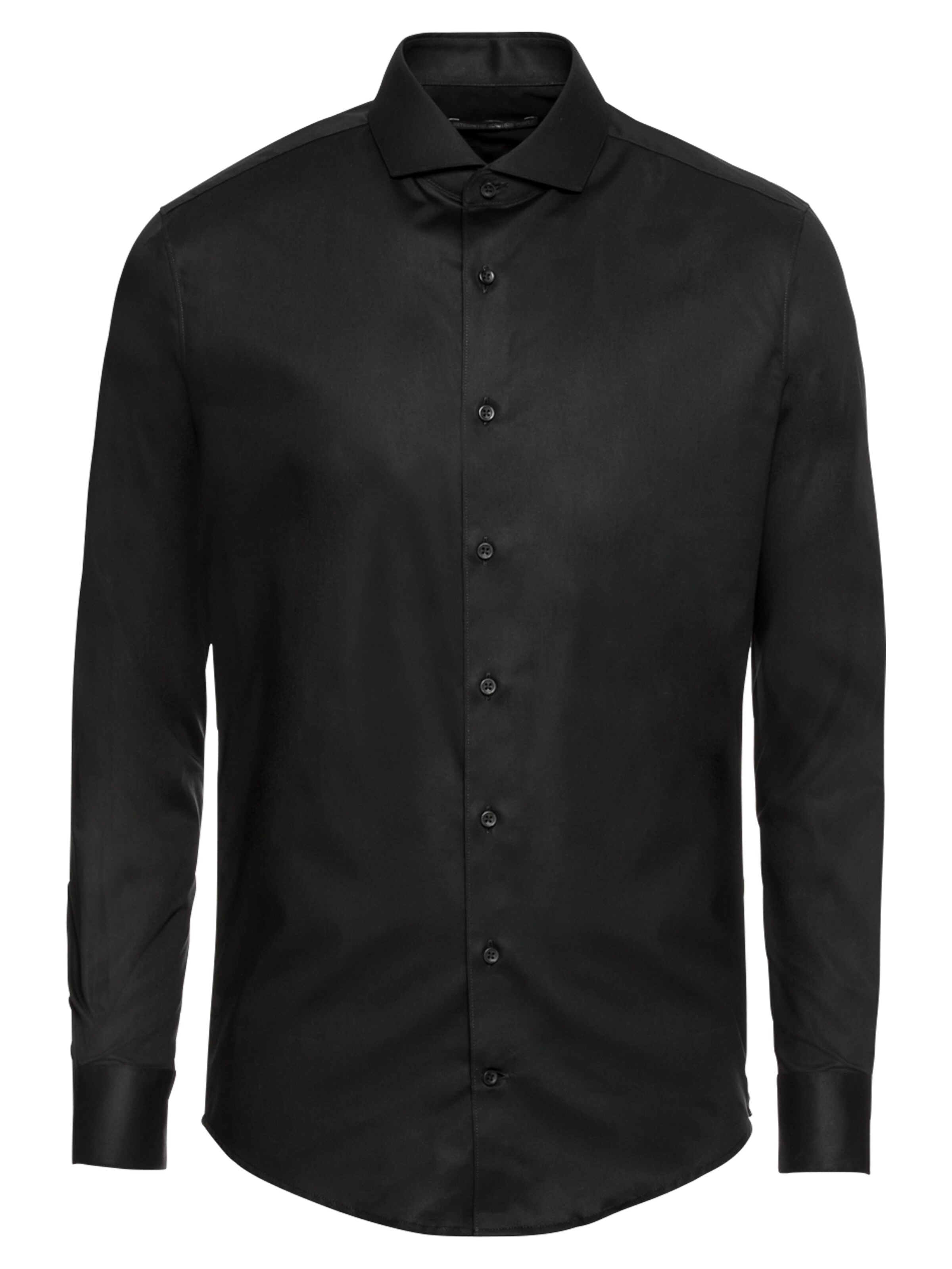 DRYKORN - Overhemd 'ELIAS' in de kleur Zwart