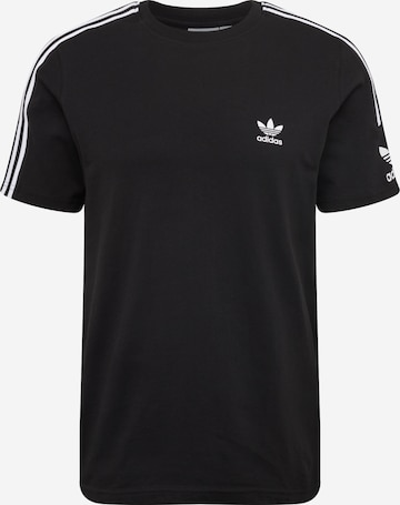 ADIDAS ORIGINALS Shirt 'Lock Up' in Zwart: voorkant