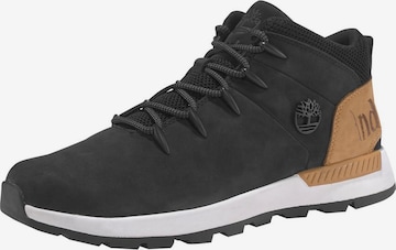 TIMBERLAND Lace-Up Shoes 'Sprint Trekker' in Black: front