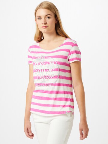 Key Largo Shirt 'SAN DIEGO' in Pink: Vorderseite