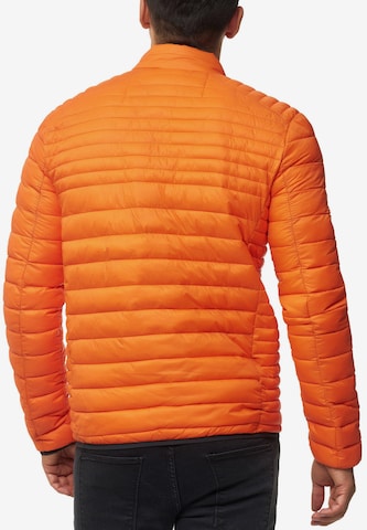 INDICODE JEANS Between-Season Jacket 'Islington' in Orange