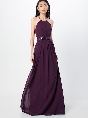 STAR NIGHT Evening dress in Purple: front