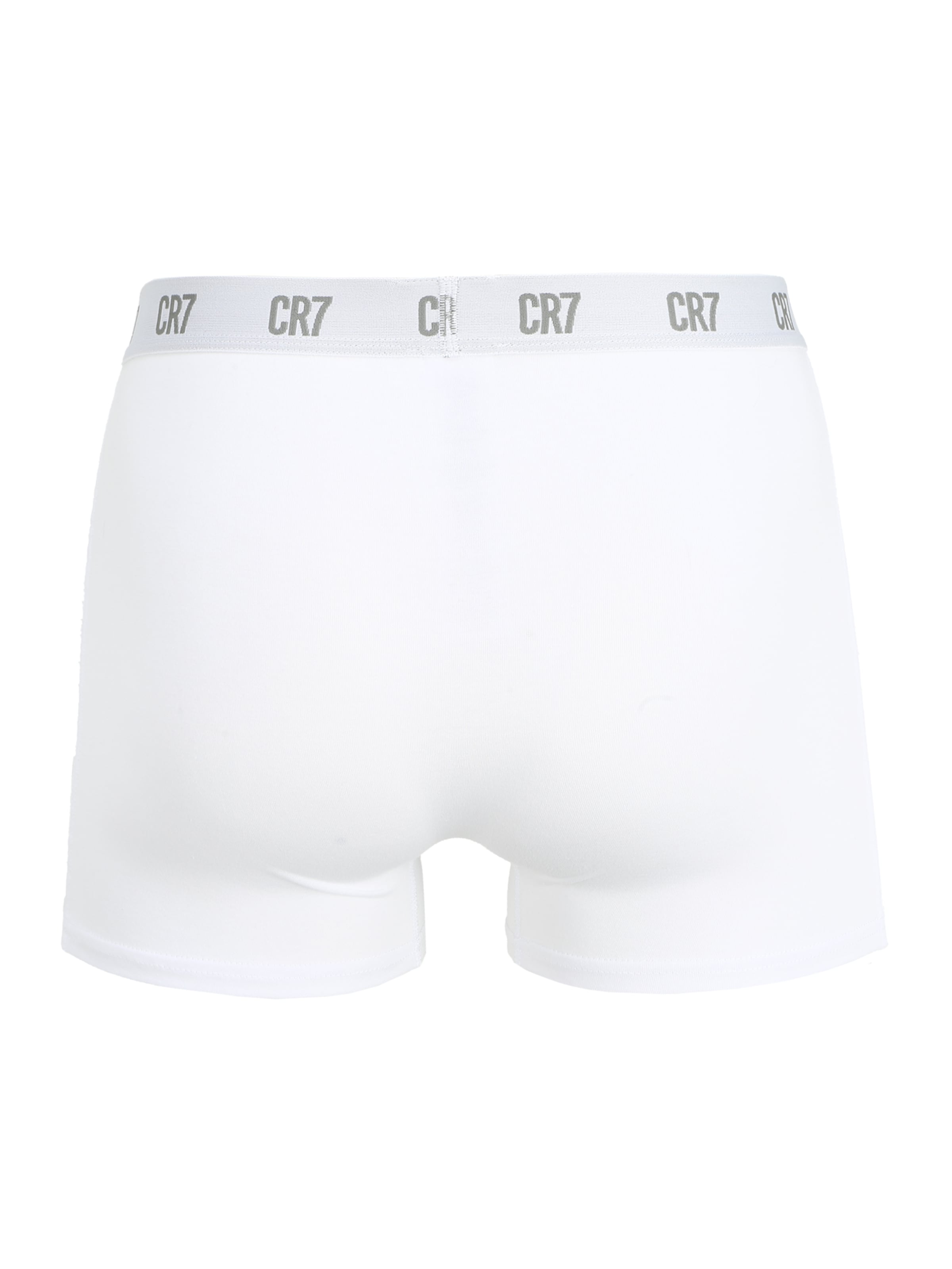 CR7 - Cristiano Ronaldo regular Boksershorts i hvid