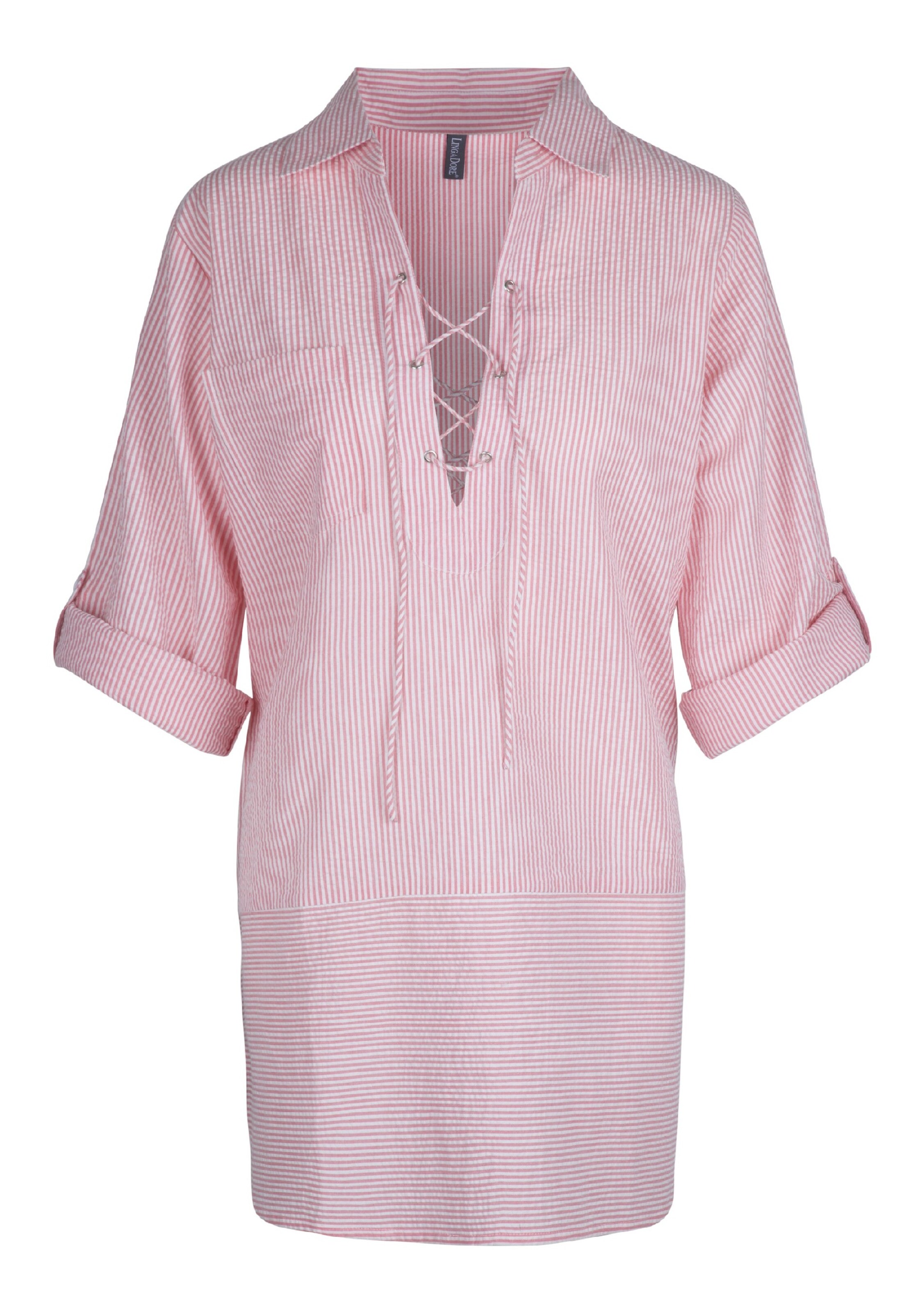 LingaDore - Strandjurk 'Mae/Iris' in de kleur Pastelrood