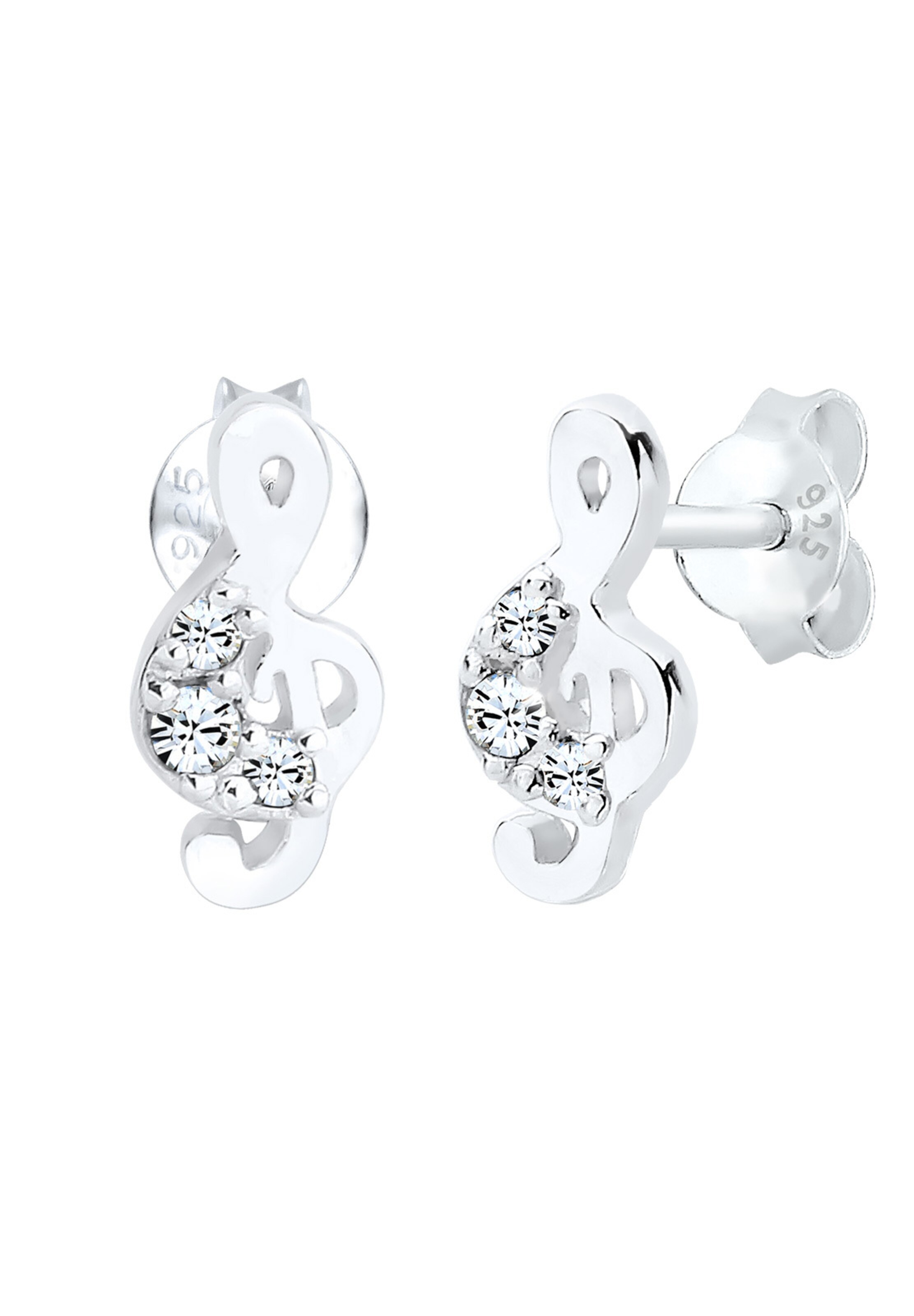 ELLI Earrings in Silver: front