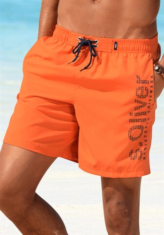 s.Oliver Badshorts i orange: framsida