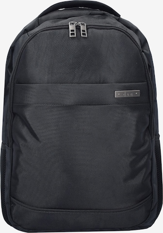 D&N Backpack in Black: front