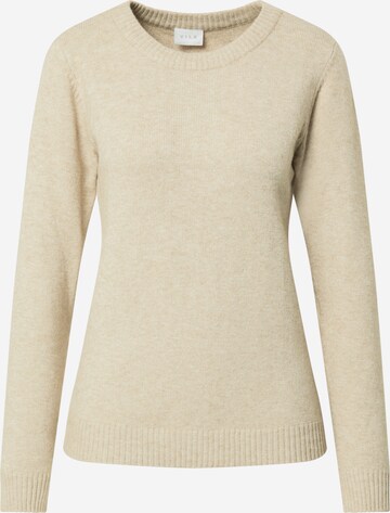 Pull-over 'Ril' VILA en beige : devant