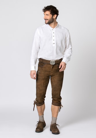 STOCKERPOINT Regular Traditional Pants 'Siggi 2' in Brown