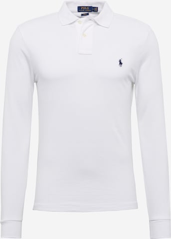 Polo Ralph Lauren - Ajuste estrecho Camiseta en blanco: frente